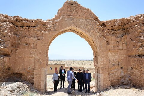 سفر مدیر کل میراث فرهنگی فارس به شهرستان سروستان