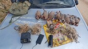 شکارچی غیرمجاز کبک در شهرستان فاروج خراسان شمالی دستگیر شد