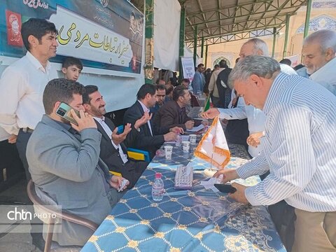 حضور مدیر کل میراث فرهنگی لرستان در برنامه ملاقات عمومی استاندار لرستان