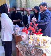 برگزاری نمایشگاه سفال و سرامیک هنرمند استان سمنان در وزارت میراث‌فرهنگی