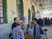 برگزاری میز خدمت صنایع‌دستی در شهرستان خوسف