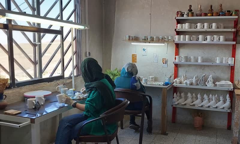 یک کارگاه صنایعدستی در روستای الولک به بهرهبرداری رسید