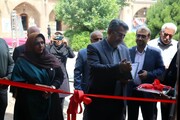 افتتاح نمایشگاه صنایع دستی به مناسبت آغاز هفته صنایع دستی