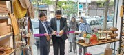 افتتاح ۲ فروشگاه صنایع‌دستی در لاهیجان به مناسبت هفته صنایع‌دستی
