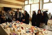 برپایی بازارچه هنری در گرگان به‌مناسبت هفته صنایع‌دستی