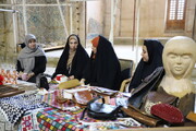 نمایشگاه صنایع‌دستی در گنبد سلطانیه برپا شد