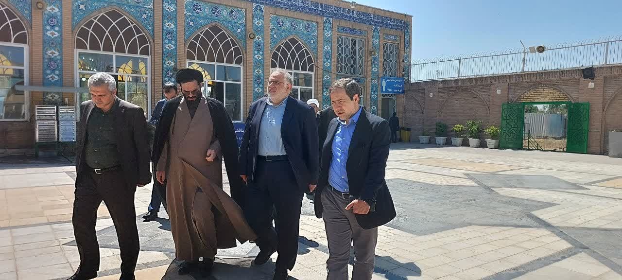 آیین امضای تفاهمنامه طرح ساماندهی و توسعه بقعه متبرکه چهارانبیا و امامزاده صالح(ع) قزوین برگزار شد