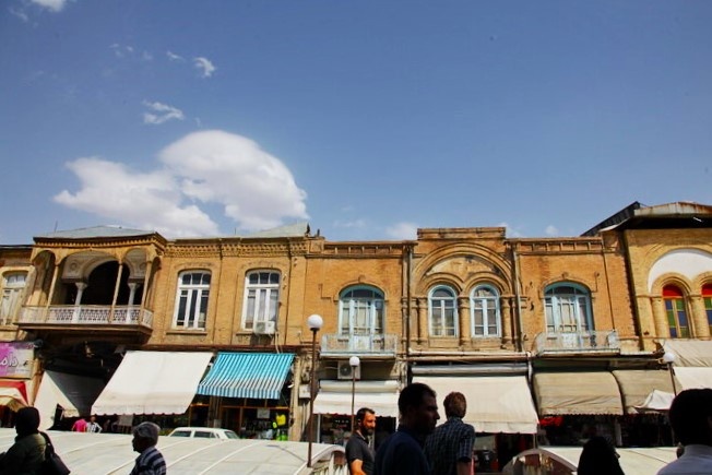 عملیات مرمتی جداره سازی بازار تاریخی «گرجیلر» تبریز آغاز شد