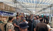 استقبال بازدیدکنندگان از دهمین نمایشگاه سراسری صنایع‌دستی خراسان شمالی