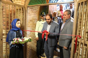 افتتاح بنای تاریخی حمام قلعه همدان