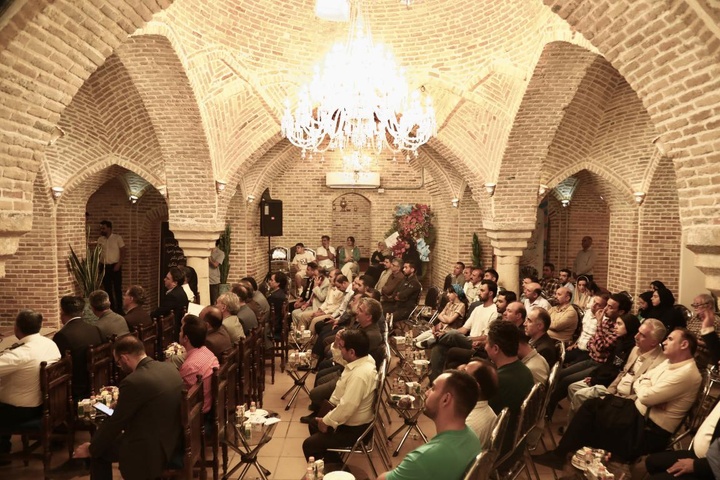 افتتاح حمام قلعه همدان