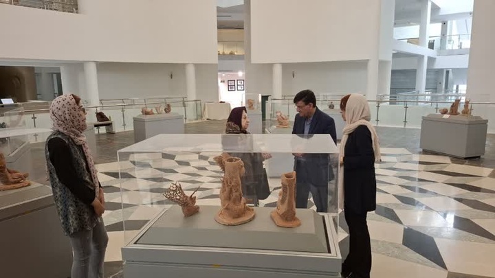 افتتاح نمایشگاه سفالینه در موزه بزرگ خراسان