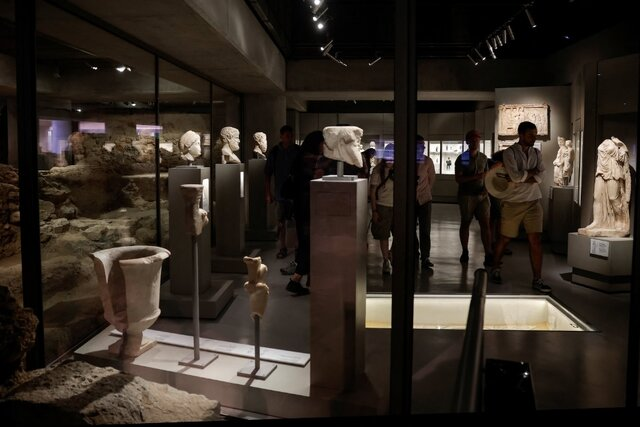 زندگی یونان باستان در یک موزه به نمایش گذاشته شد