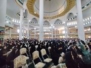 مراسم چهلمین روز شهادت آیت‌الله رییسی و شهیدان خدمت در زنجان