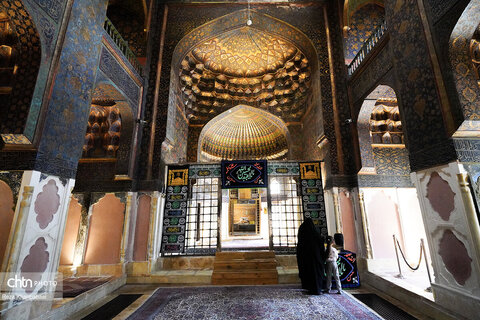 آیین سنتی طشت گذاری در پایگاه میراث جهانی شیخ صفی الدین اردبیلی