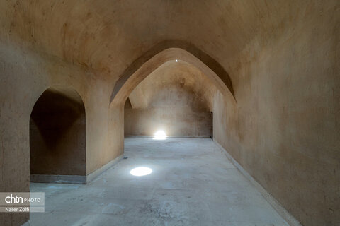 حمام تاریخی روستای هدف گردشگری «اکنلو» همدان