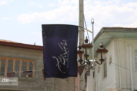 سیاه پوش کردن بافت گرگان