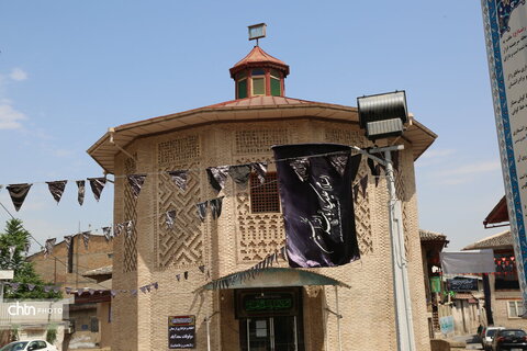 سیاه پوش کردن بافت گرگان