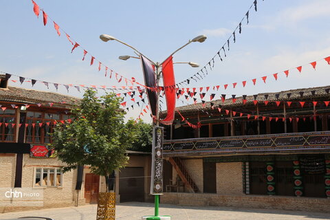 سیاه پوش کردن بافت گرگان