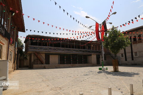 سیاه پوش کردن بافت گرگان