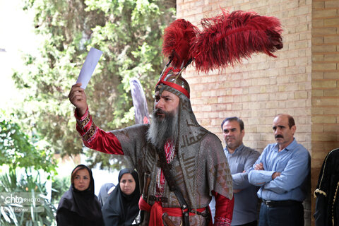 مراسم تعزیه خوانی در وزارت میراث فرهنگی