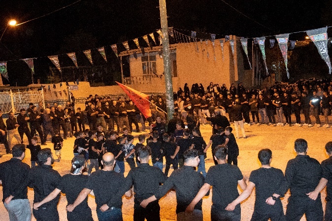 آیین سینهزنی کمر به کمر، نماد اصالت و هویت مذهبی اهالی روستای قلعهنو خرقان