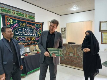 افتتاحیه نمایشگاه محرم و سنت‌ها در موزه فرهنگ و هنر شهرستان بافق