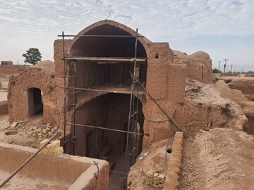 مرمت بنای تاریخی طنبی بندر آباد اشکذر