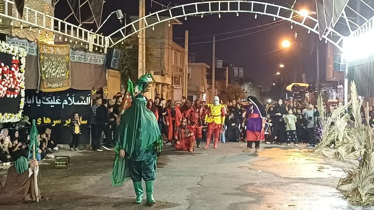 برگزاری آئینهای سنتی محرم در دزفول