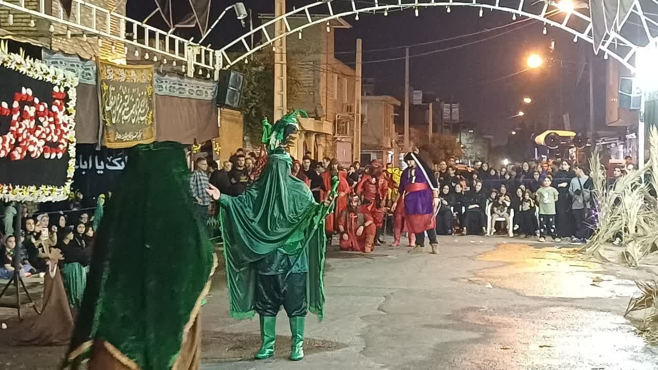 برگزاری آئینهای سنتی محرم در دزفول