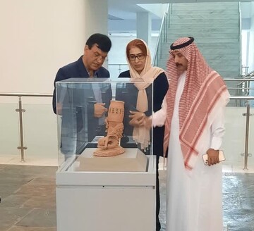 رئیس تشریفات کنسولگری عربستان در مشهد از موزه بزرگ خراسان بازدید کرد