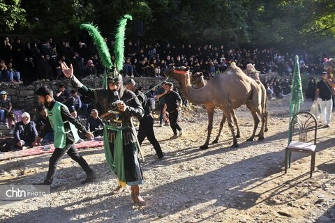 برگزاری مراسم تعزیه‌خوانی در روستای هدف گردشگری اسفیدان