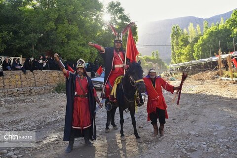 برگزاری مراسم تعزیه‌خوانی در روستای هدف گردشگری اسفیدان