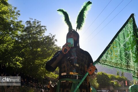 برگزاری مراسم تعزیه‌خوانی در روستای هدف گردشگری اسفیدان