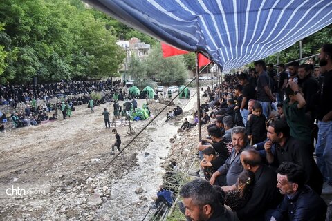 برگزاری مراسم تعزیه‌خوانی در روستای هدف گردشگری اسفیدان