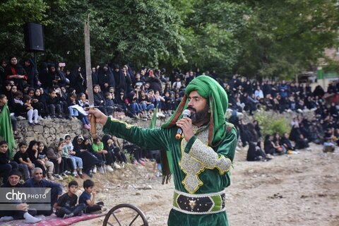 برگزاری مراسم تعزیه‌خوانی در روستای هدف گردشگری اسفیدان