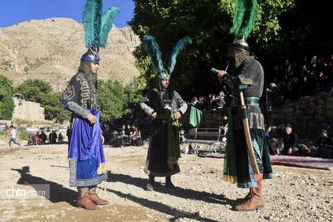 برگزاری مراسم تعزیه‌خوانی در روستای هدف گردشگری اسفیدان