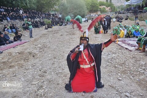 برگزاری مراسم تعزیه‌خوانی در روستای هدف گردشگری اسفیدان