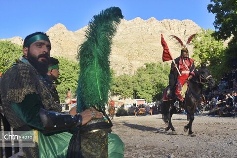 برگزاری مراسم تعزیه‌خوانی در روستای هدف گردشگری اسفیدان