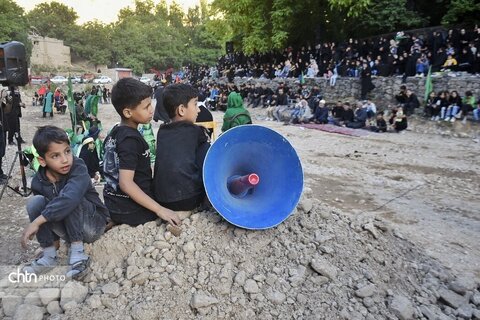 برگزاری مراسم تعزیه‌خوانی در روستای هدف گردشگری اسفیدان