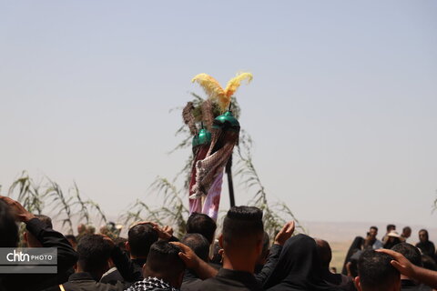 تعزیه عصر عاشورا در روستای رجعین