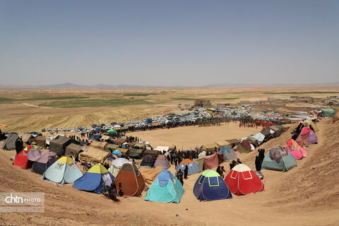 تعزیه عصر عاشورا در روستای رجعین