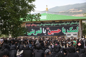 تجمع هیات‌های مذهبی عزاداران حسینی درامام زاده سیدحسن(ع) روستای کیارام