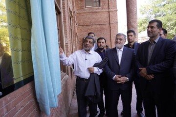 افتتاح مدرسه تاریخی ۲۲ بهمن ارومیه با حضور وزیر میراث‌فرهنگی