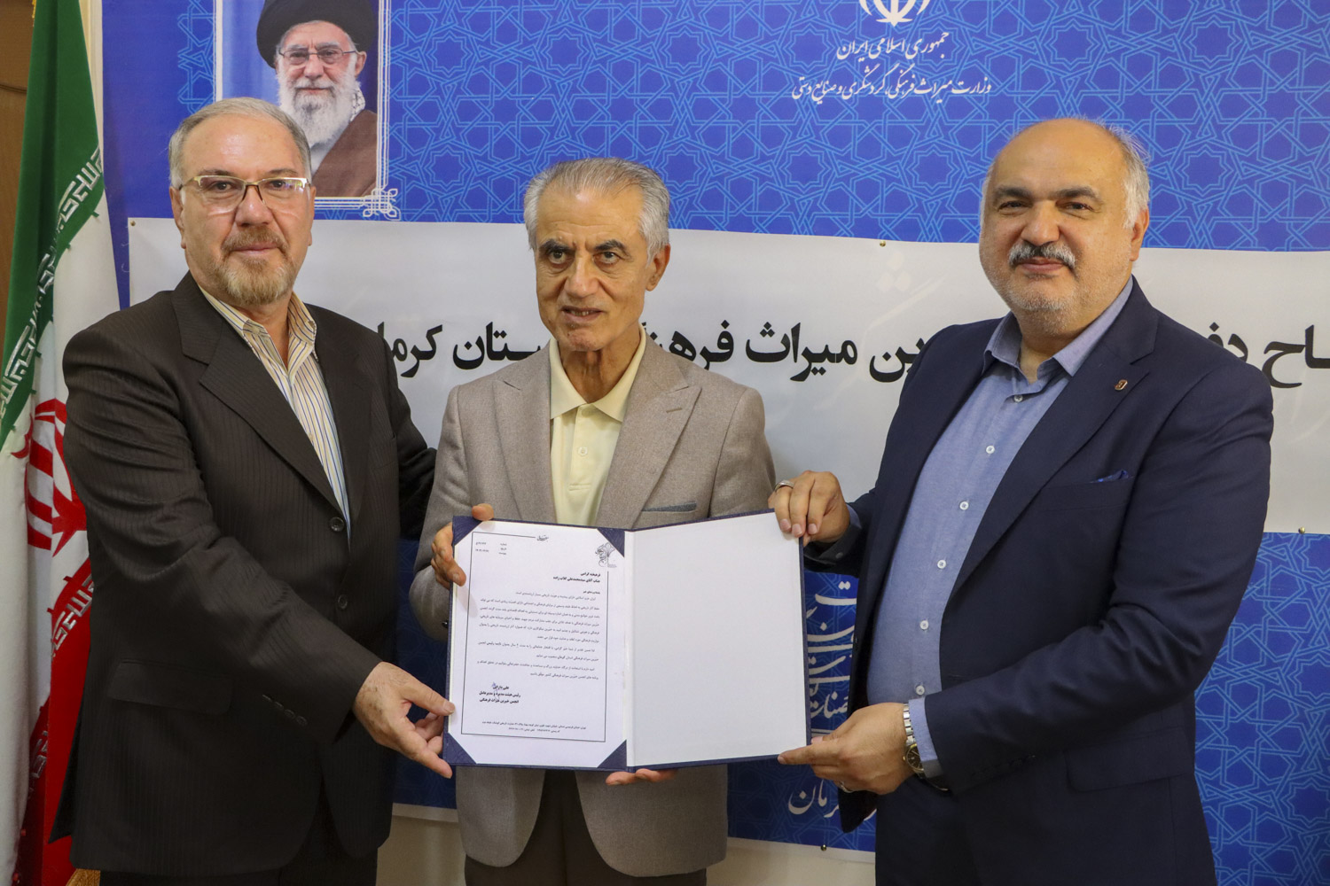 انجمن خیرین میراثفرهنگی کرمان افتتاح شد