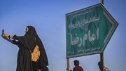 تشرف ۷ هزار زائر پیاده به مشهد مقدس در روزهای تاسوعا و عاشورا