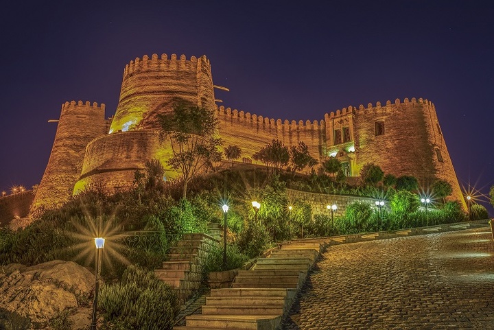 قلعه فلک‌الافلاک میزبان خبرنگاران لرستان