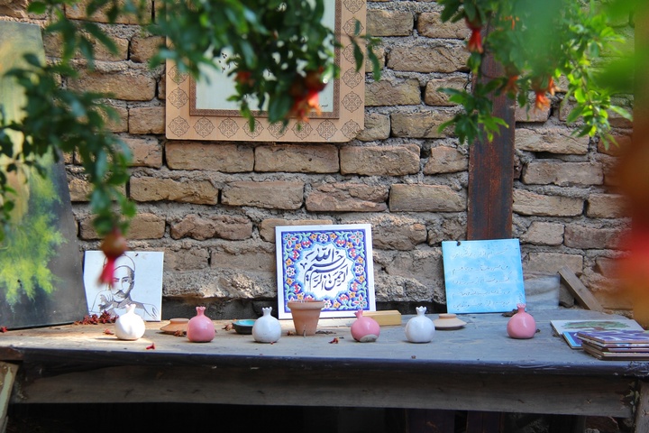 دست آفریده‌هایی از جنس خاک و رنگ در سرای جهانی سعدالسلطنه