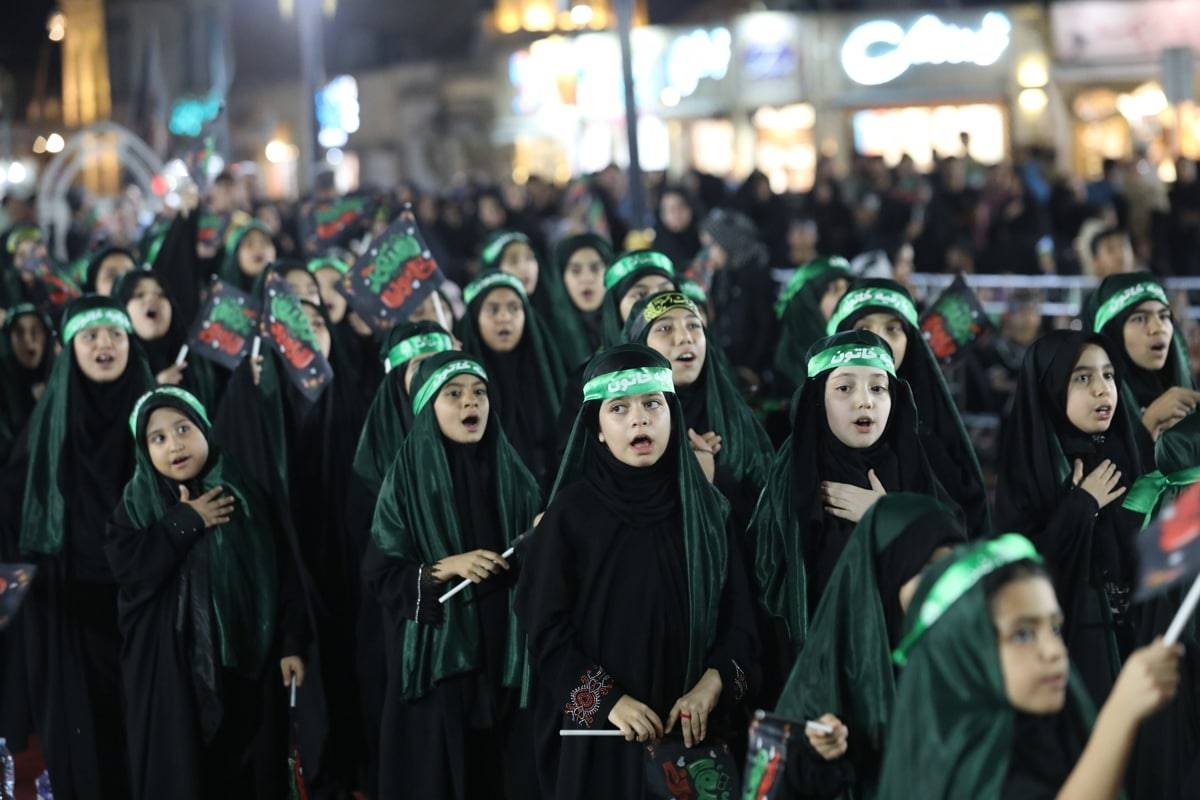 مراسم باشکوه بزرگترین سفره جهانی حضرت رقیه (س) در حسینیه تاریخی امیرچقماق یزد