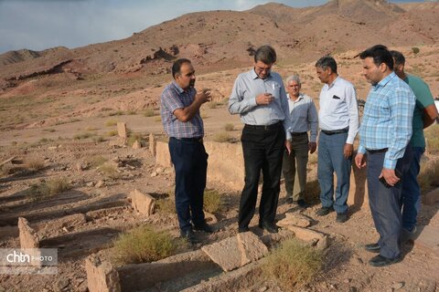 بازدید از روستای تاریخی شواز در شهرستان تفت